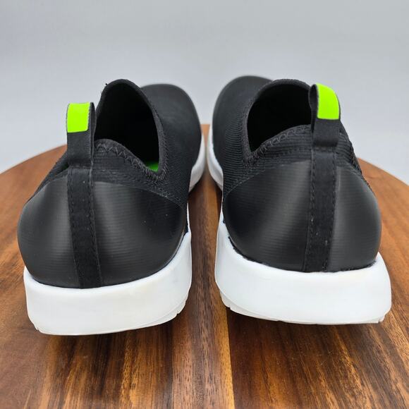 Oofos Oomg Sport Shoes Mens 10 Black White Comfort Low Recovery Slip On Sneakers main image 4